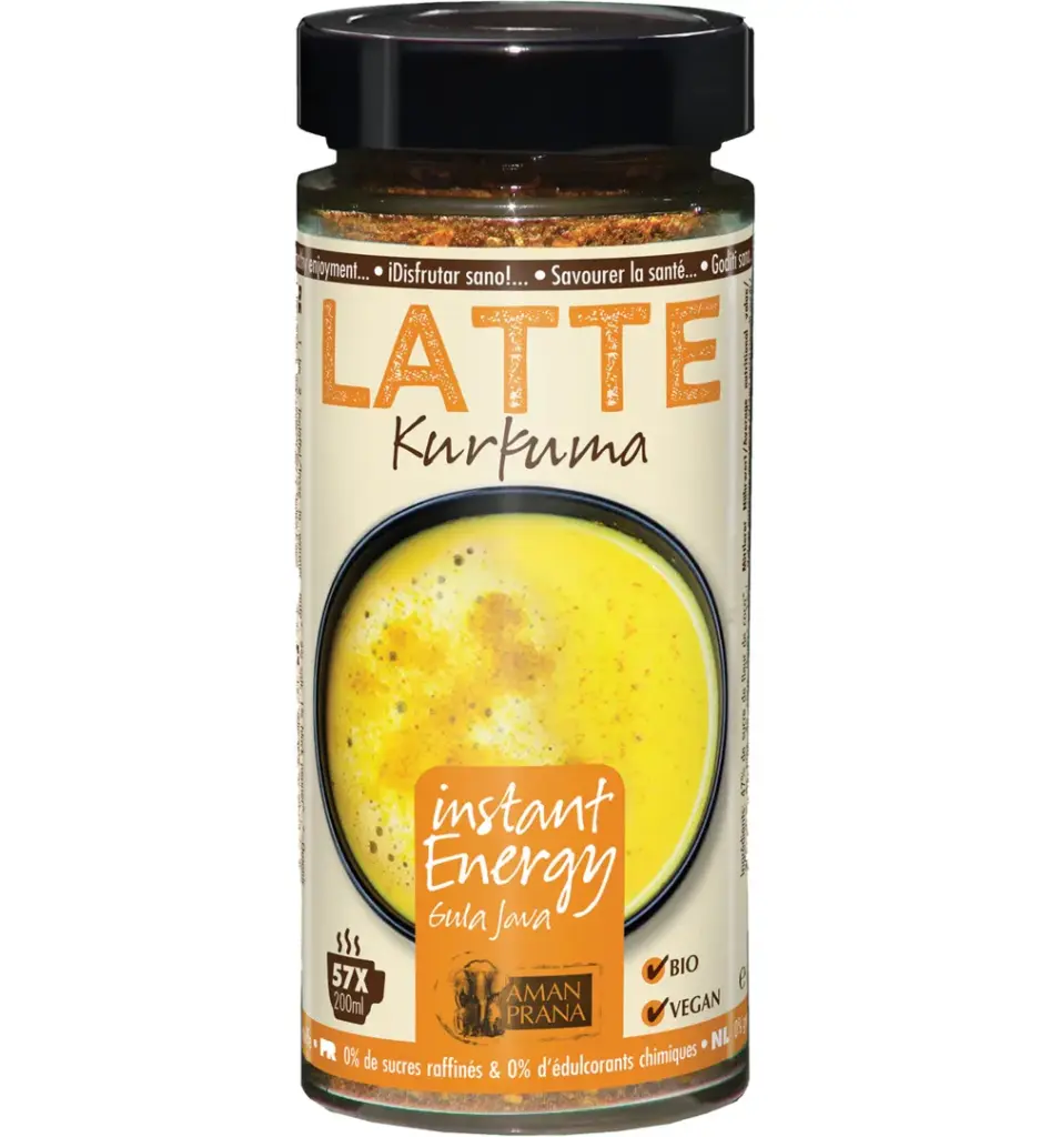 Amanprana Latte kurkuma bio (170 gr)