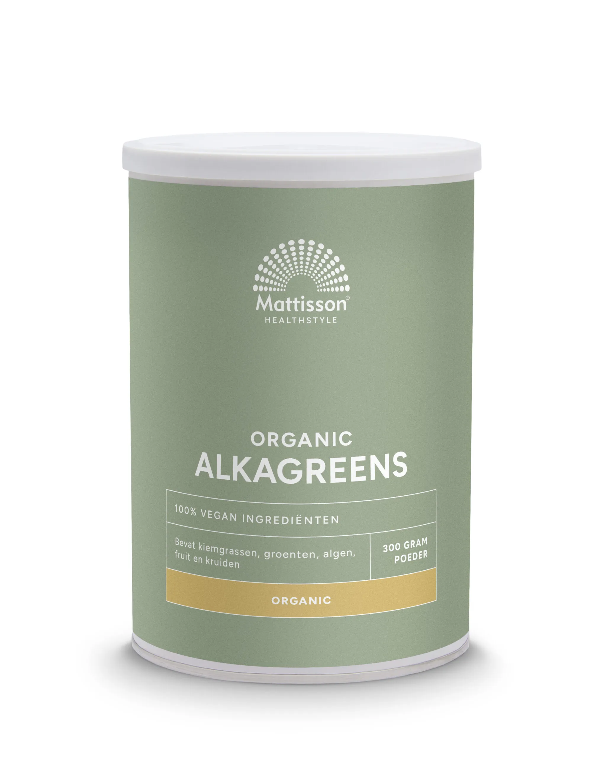 Mattisson Organic Alkagreens Poeder Bio (300 gr)