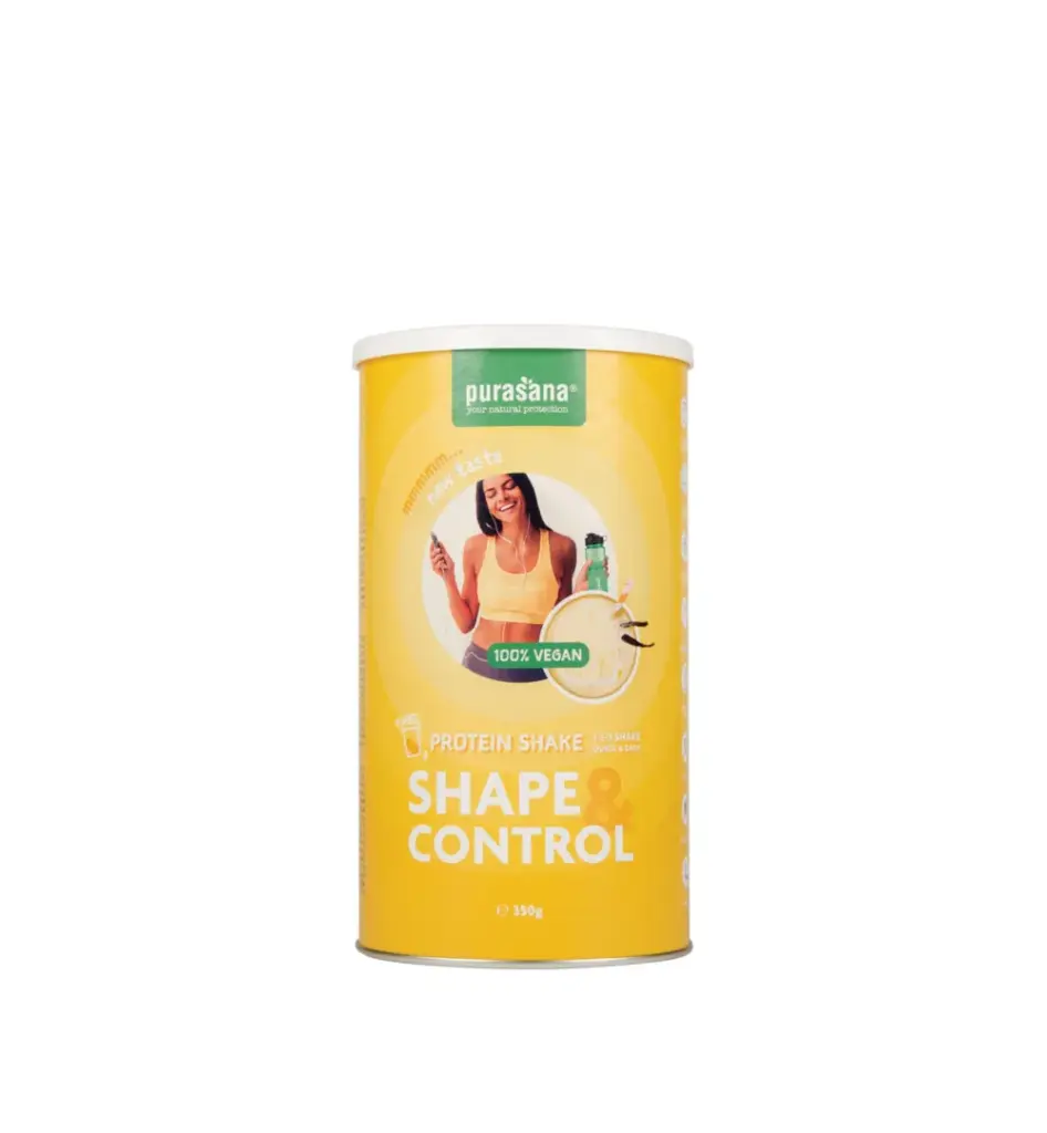 Purasana Shape & Control Proteine Shake Vanilla Vegan (350 gr)