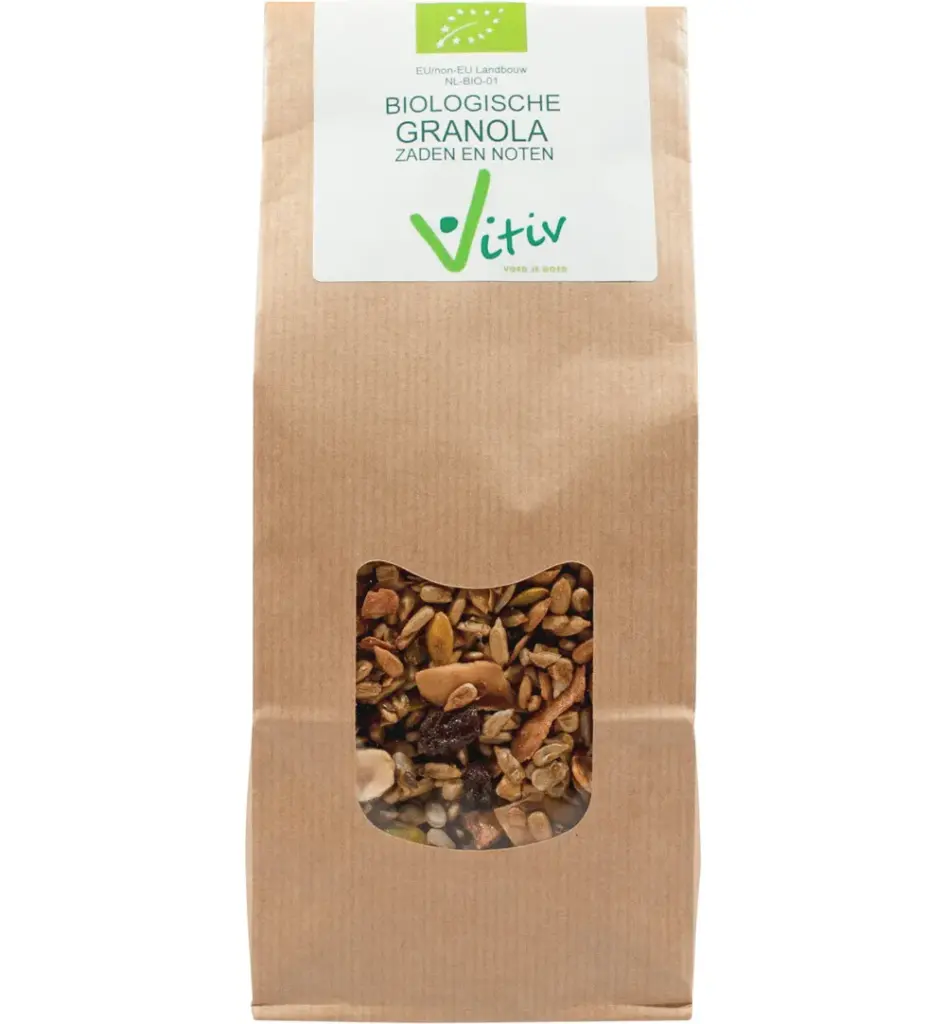 Vitivgranola Zaden En Noten Bio (500 gr)