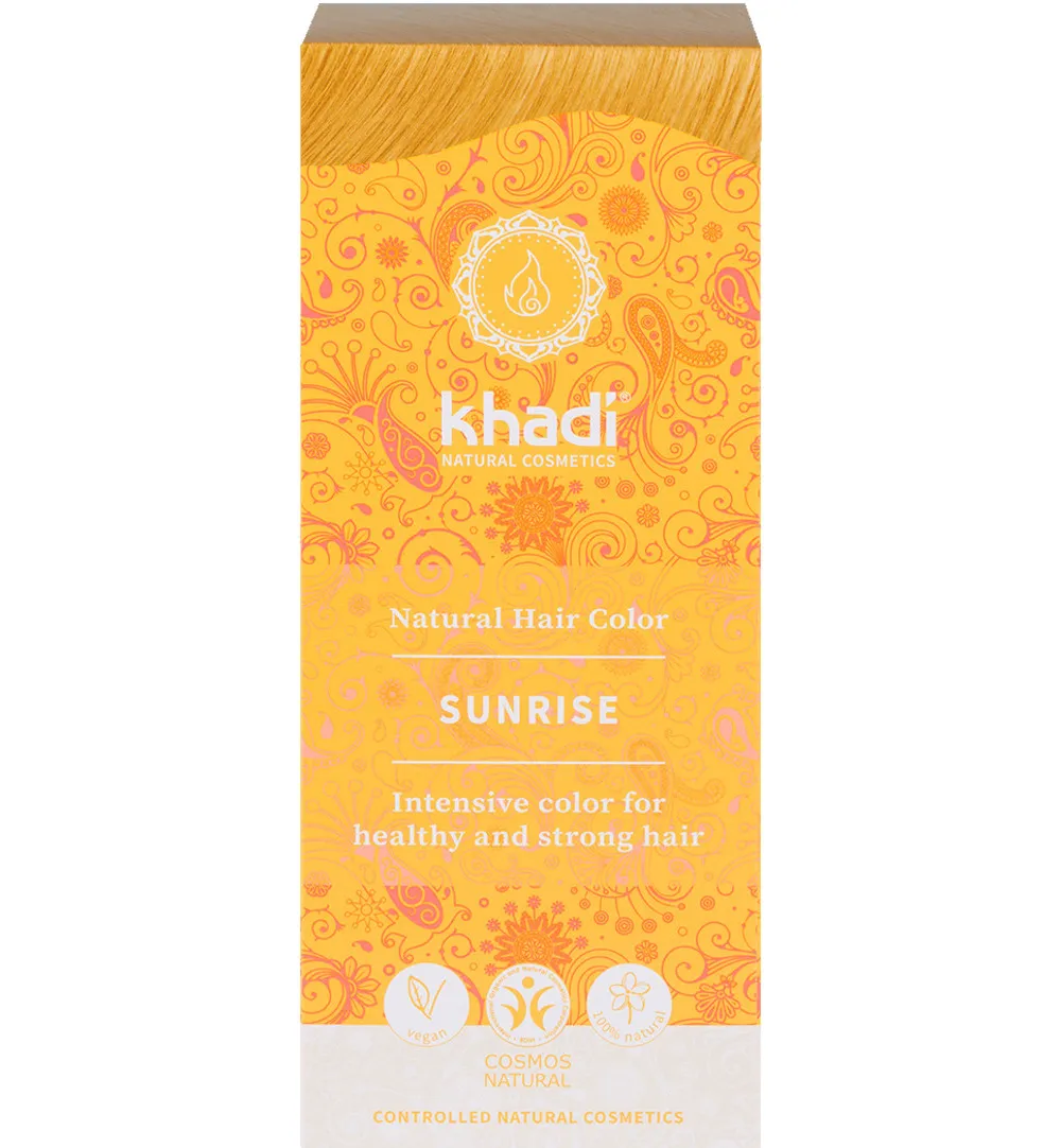 Khadi Haarkleur sunrise (100 gr)