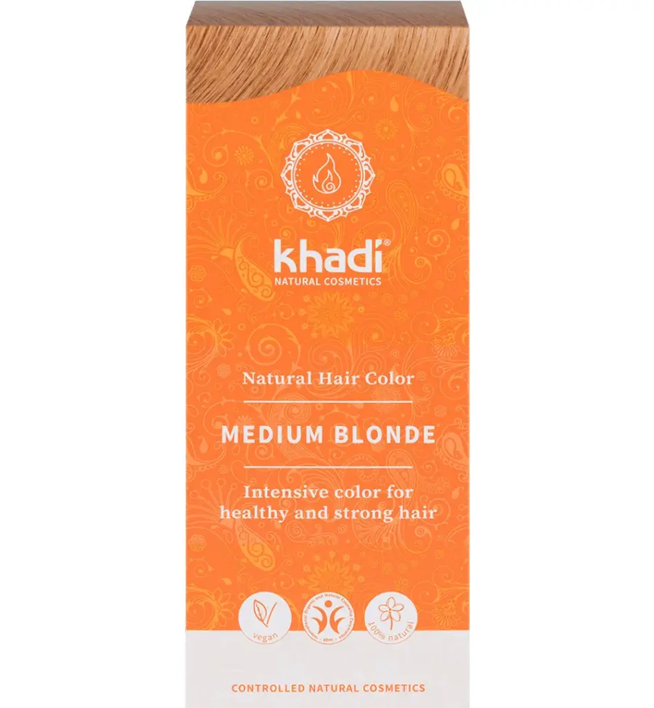 Khadi Haarkleur Medium Blond (100 gr)
