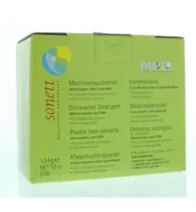 Sonett Vaatwasmachine poeder (1500 gr)