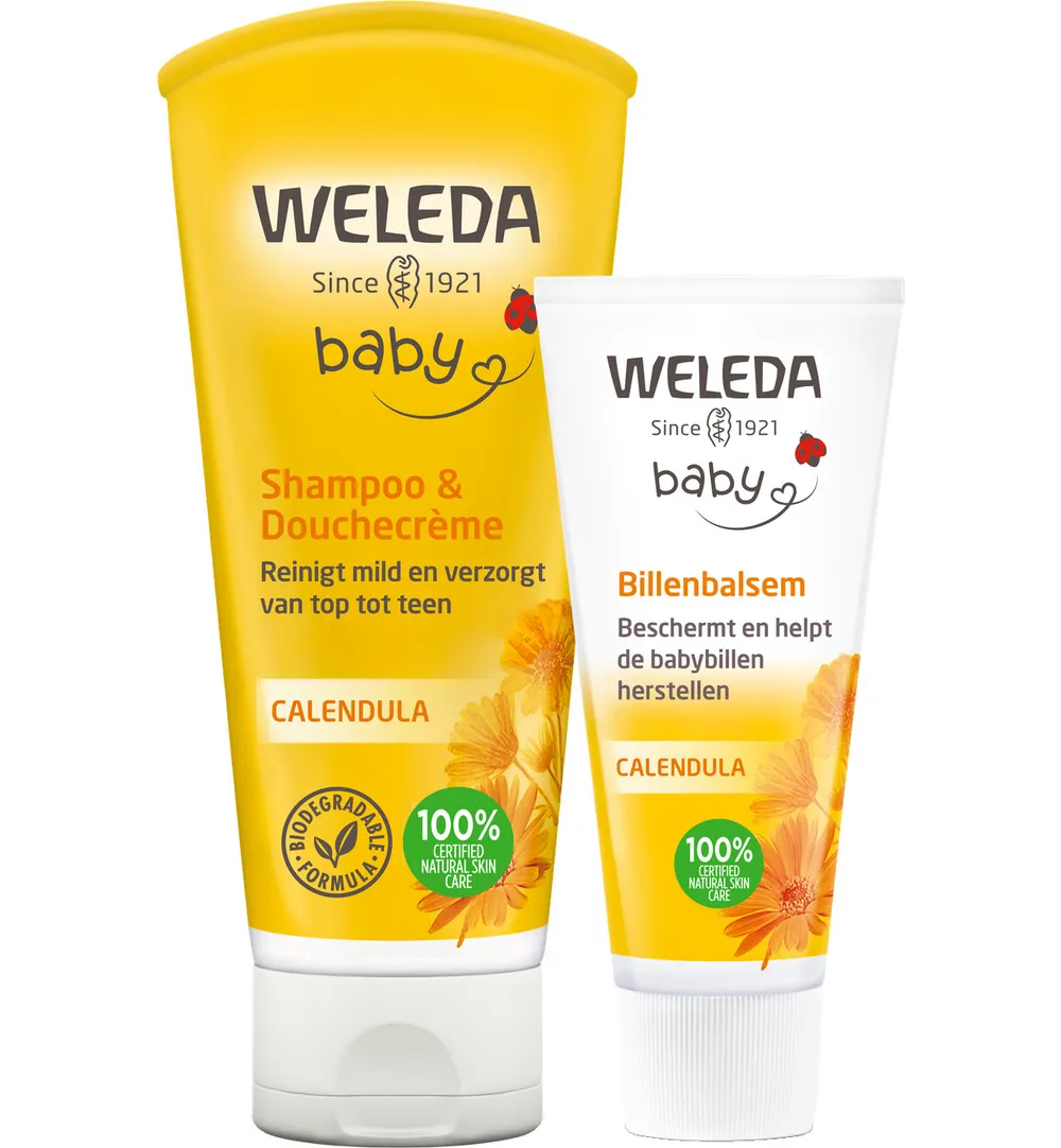 WELEDA Calendula baby billenbalsem voordeel set (1 set)