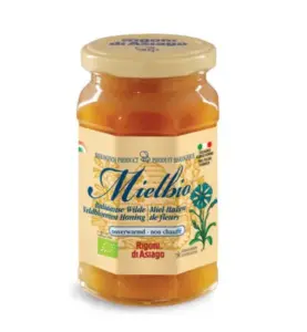 Mielbio Wilde veldbloemen creme honing bio (300 gr)