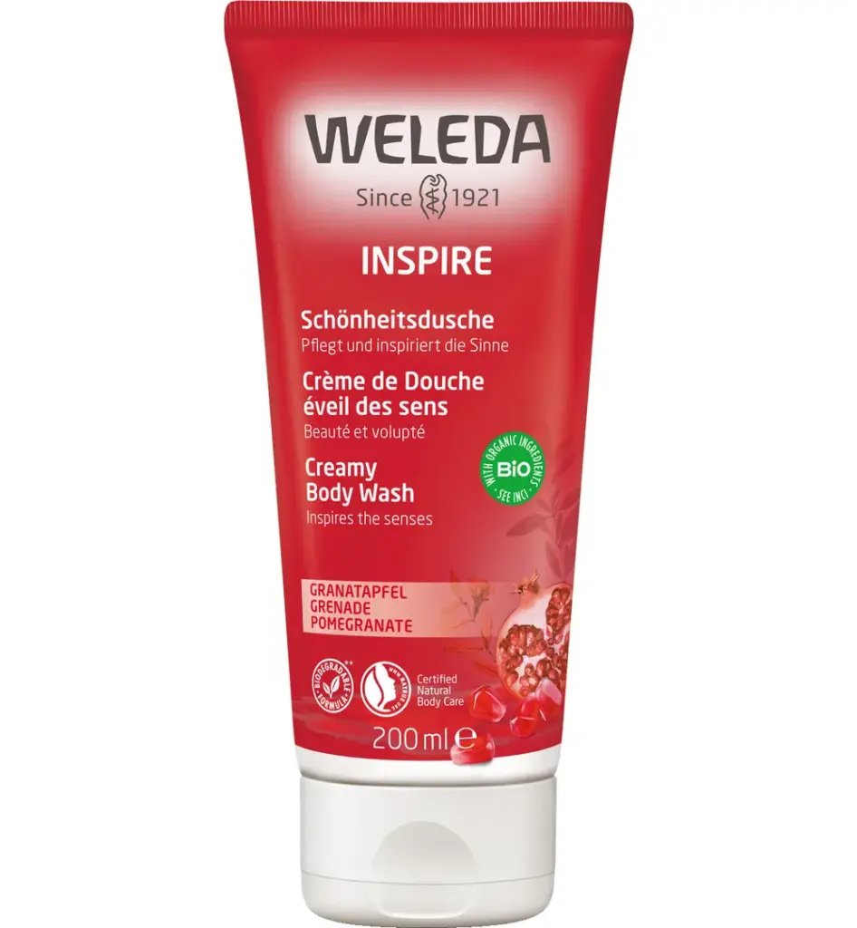 WELEDA Granaatappel inspirerende douchecreme (200 ml)