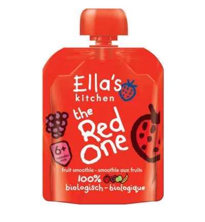 Ella'S Kitchen The Red One 6+ Maanden Bio (90 gr)