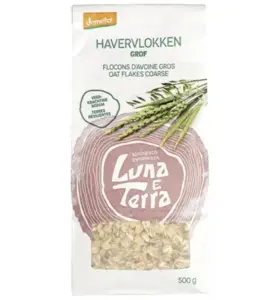 Luna E Terra Havervlokkengrof Bio (500 gr)