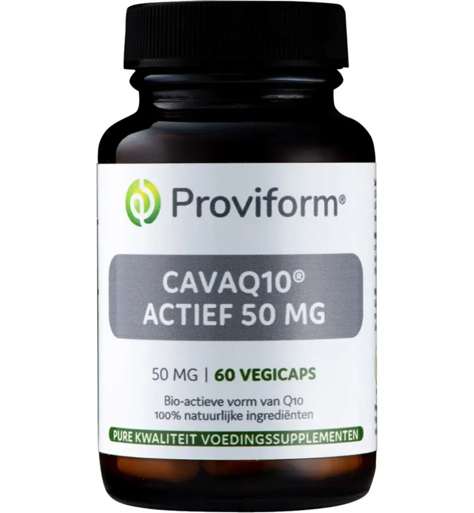 Proviform CavaQ10 actief 50 mg (60 vega capsules)