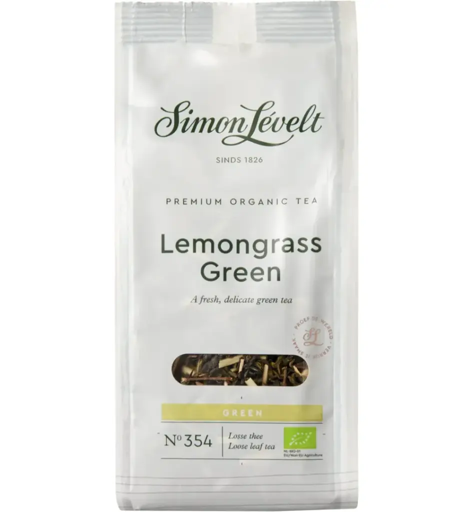 Simon Levelt Lemongrassgreen tea bio (90 gr)