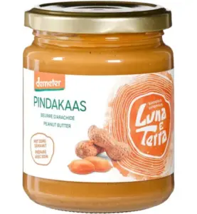 Luna E Terra Pindakaas Smooth Bio (250 gr)