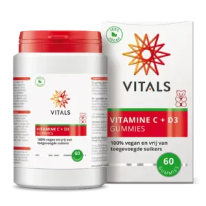 Vitals Vitamine C + D3 gummies (60 stuks)