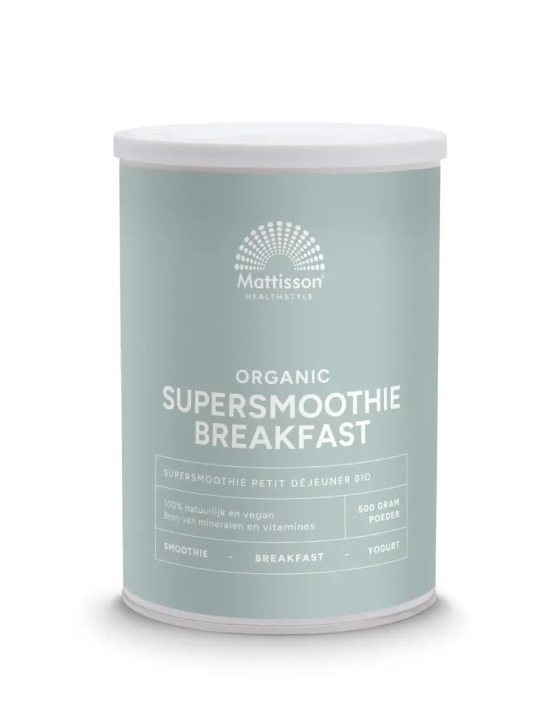 Mattisson Organic Supersmoothie Breakfast Bio (500 gr)