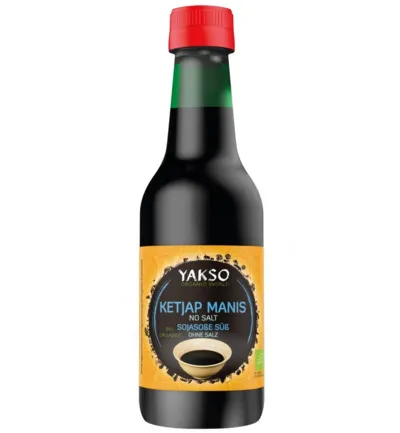 Yakso Ketjap Manis No Salt Bio (250 ml)