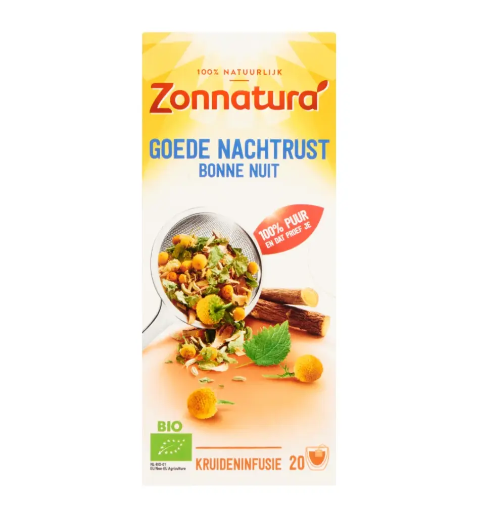 Zonnatura Goede Nachtrust Thee Bio (20 stuks)