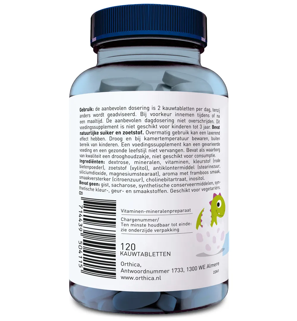 Orthica Dino multi (120 kauwtabletten) - image 2
