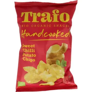 Trafo Hand Cooked Chips Sweet Chilli (125 gr)