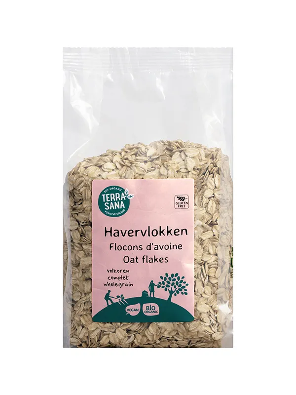 Terrasana Glutenvrije Havervlokken (450 gr)