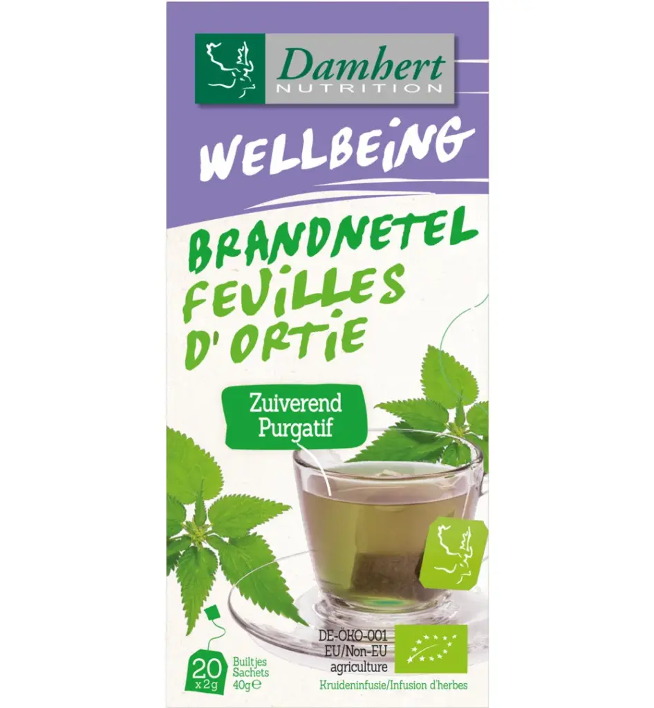 Damhert Brandnetelthee Bio (20 stuks)