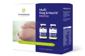 Vitakruid Multi Dag & Nacht Mama 100% Vegan (2 x 90 tabletten)