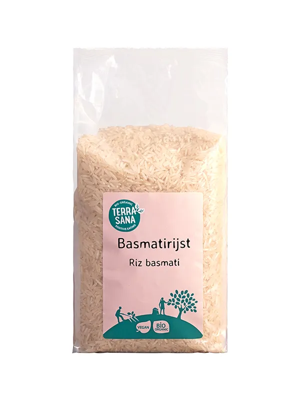 TerraSana Basmati rijst wit bio (1000 gr)