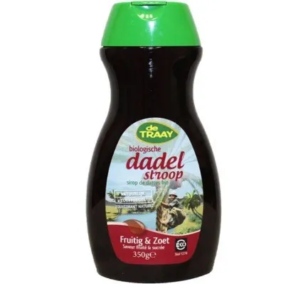 De Traay Dadelstroop Fruitig & Zoet Bio (350 gr)