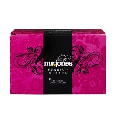 Mr Jones Monkeys wedding earlgrey bio (20 stuks)