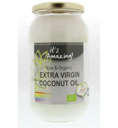 It'S Amazing Kokosolie Extra Virgin In Glas Bio (1000 ml)