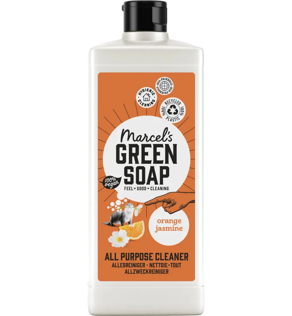 Marcel's Green Soap Allesreiniger sinaasappel & jasmijn (750 ml)