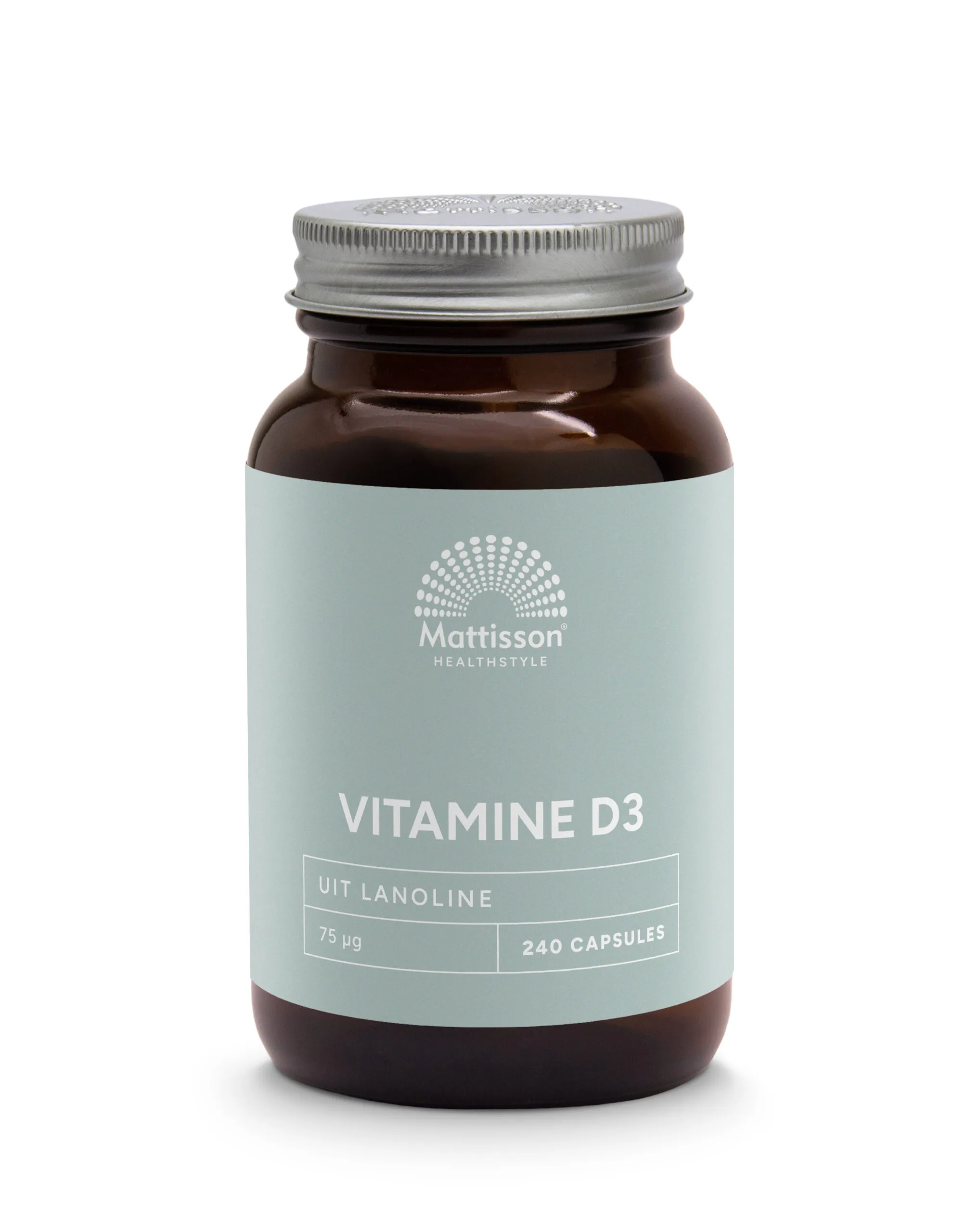 Mattisson Vitamine D3 75 Mcg 3000Ie (240 capsules)