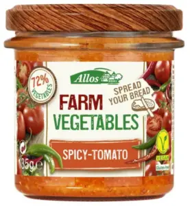 Allos Farm vegetables pittige tomaat bio (135 gr)