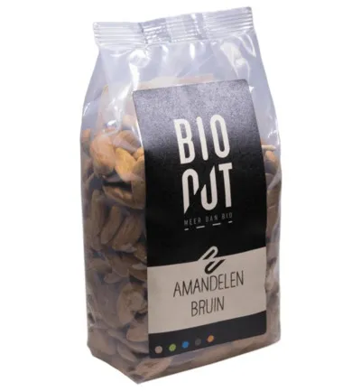 Bionut Amandelen Bruin Bio (500 gr)