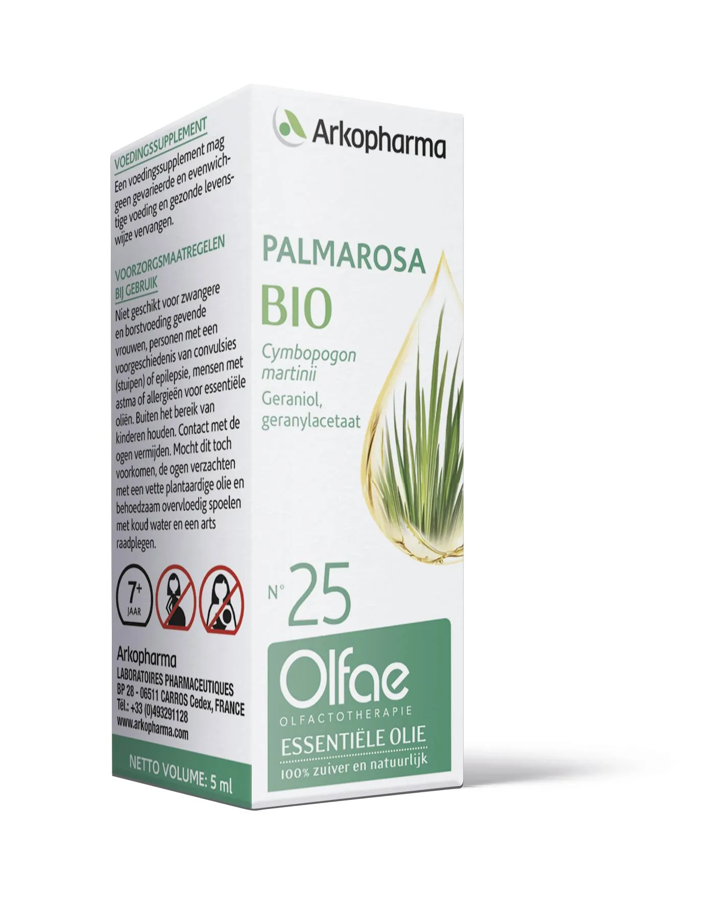 Olfae Palmarosa 25 Bio (5 ml)