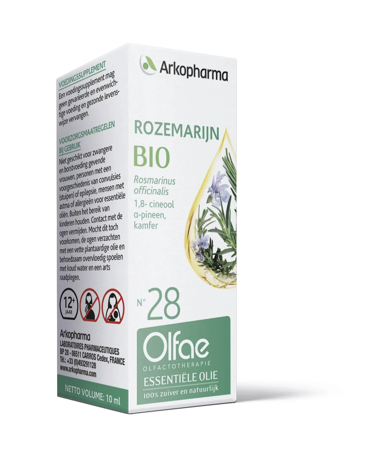 Olfae Rozemarijn Met Cineol 28 Bio (10 ml)