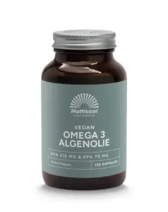 Mattisson Vegan Omega-3 Algenolie Dha 210Mg Epa 70Mg (120 vega capsules)
