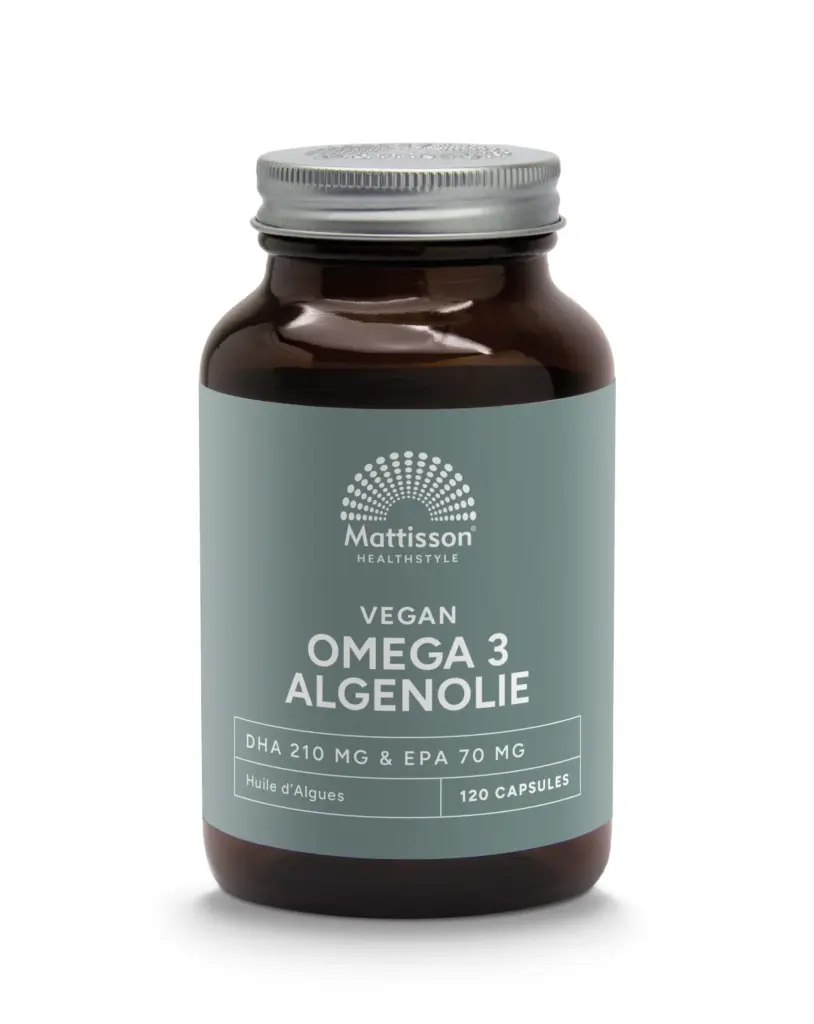 Mattisson Vegan Omega-3 Algenolie Dha 210Mg Epa 70Mg (120 vega capsules)