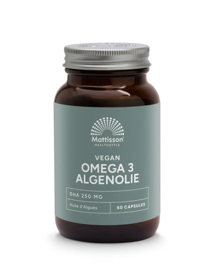 Mattisson Vegan Omega-3 Algenolie Dha 260Mg (60 vega capsules)
