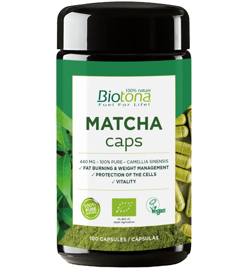 Biotona Matcha bio (100 capsules)