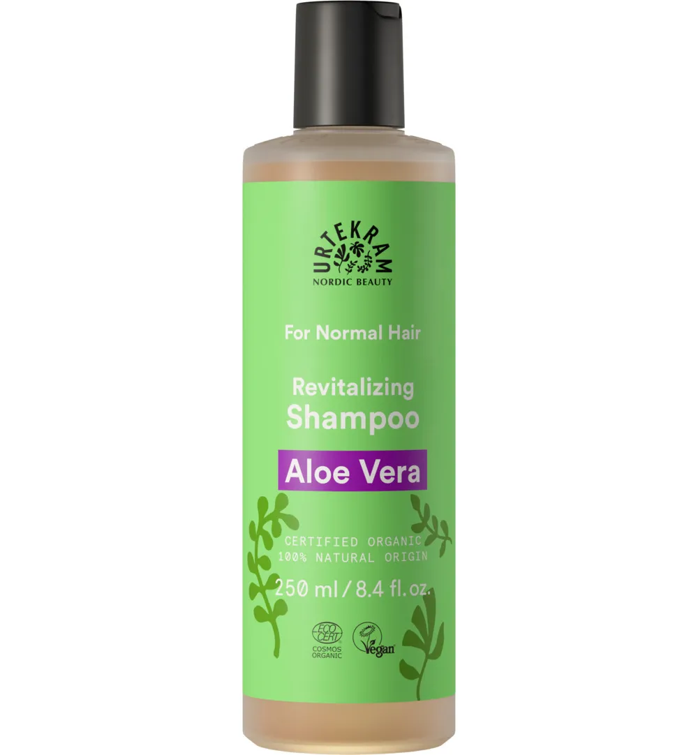 Urtekram Shampoo aloe vera normaal haar (250 ml)
