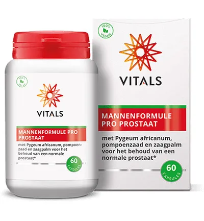 Vitals Mannenform pro prostaat (60 capsules)