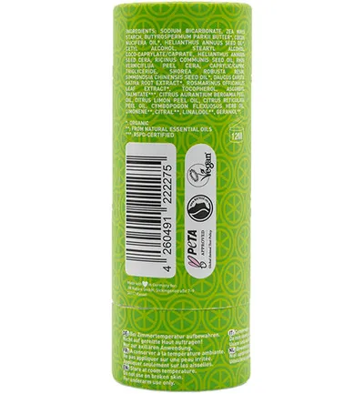 Ben & Anna Deodorant persian lime papertube (40 gr)