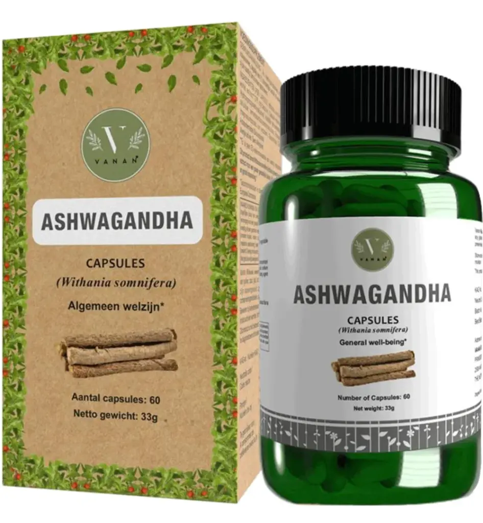 Vanan Ashwagandha (60 capsules)