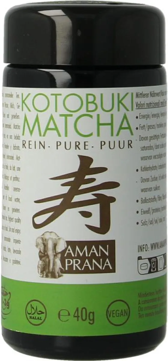 Amanprana Kotobuki Matcha Bio (40 gr)