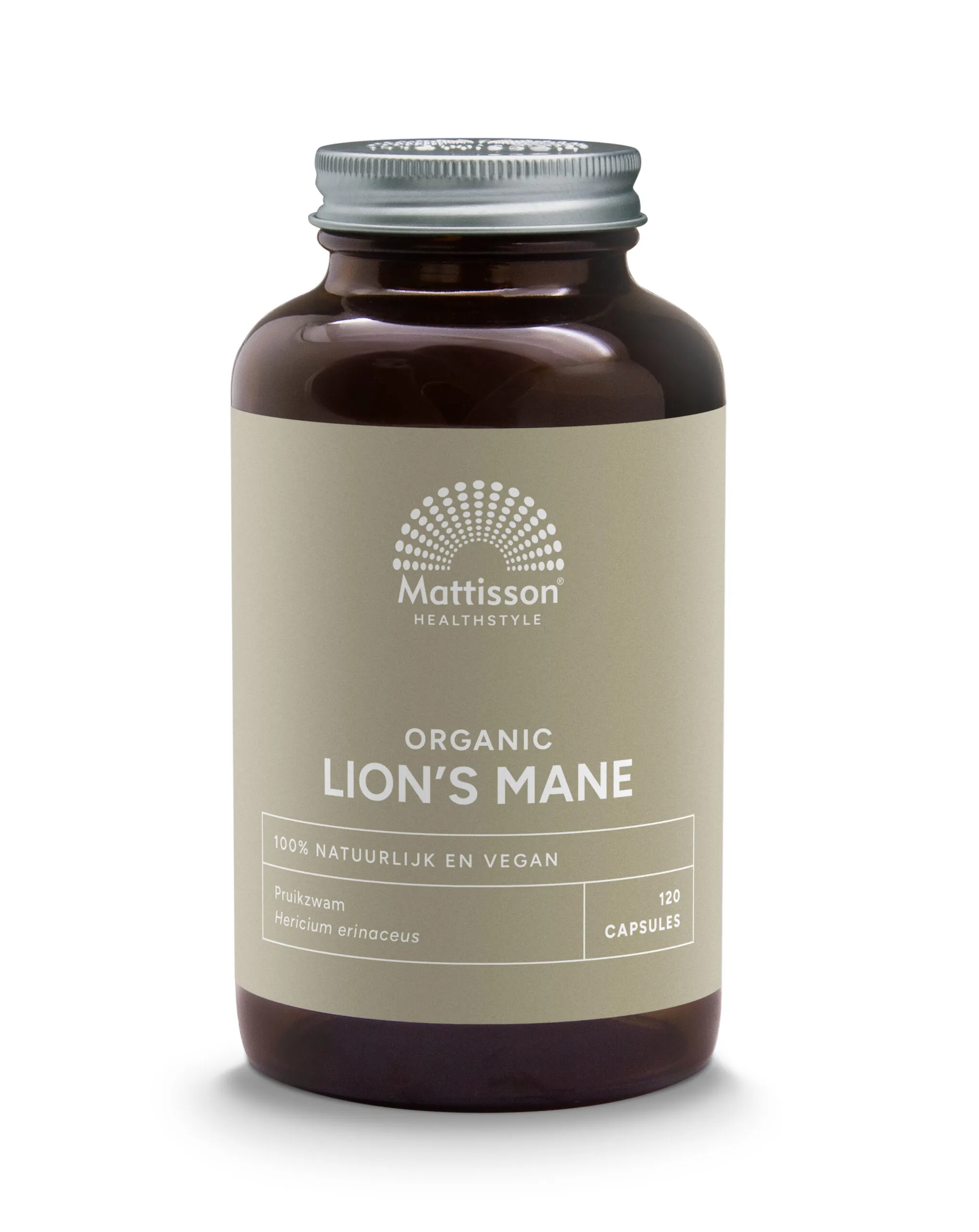 Mattisson Biologische Lion'S Mane 500Mg (120 capsules)