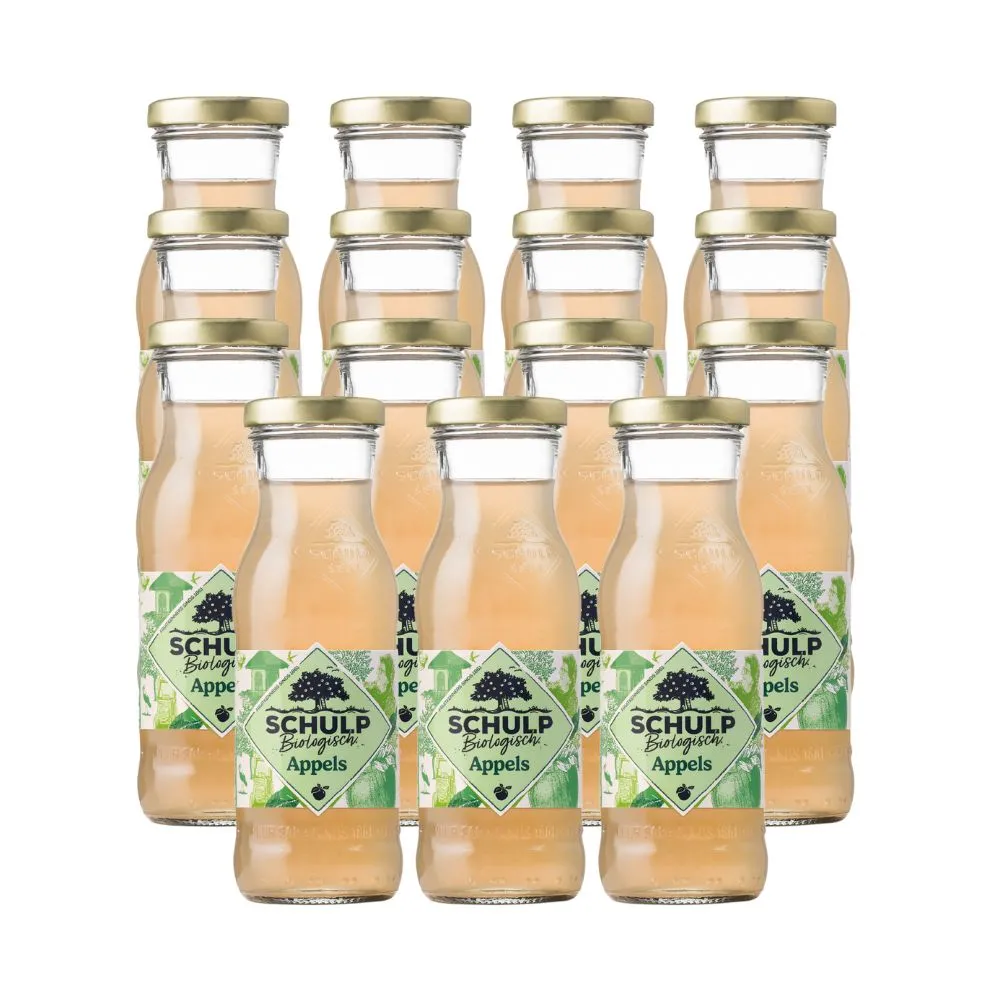 Schulp Appelsap Bio 15 Pack (15 x 200 ml)