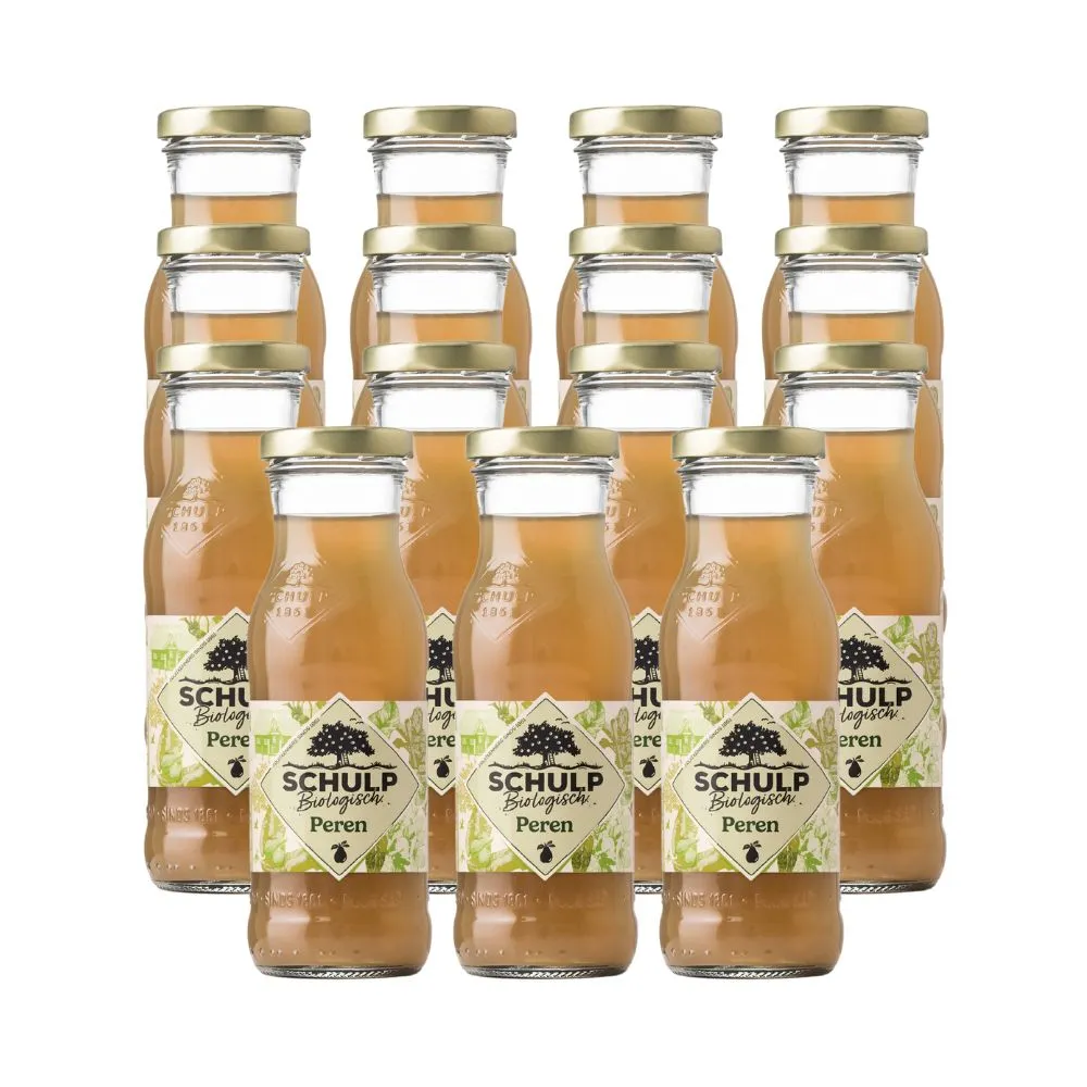 Schulp Perensap Bio 15 Pack (15 x 200 ml)
