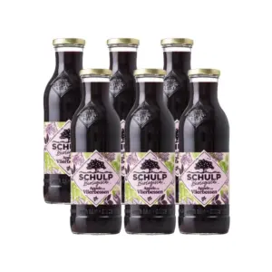 Schulp Appel & Vlierbessap Bio 6 Pack (6 x 750 ml)