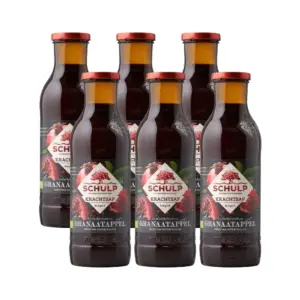 Schulp Krachtsap Granaatappel Puur Bio 6 Pack (6 x 750 ml)
