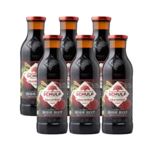 Schulp Krachtsap Rode Biet Puur Bio 6 Pack (6 x 750 ml)