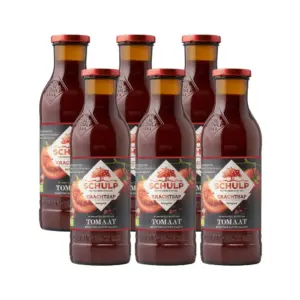 Schulp Krachtsap Tomaat Puur Bio 6 Pack (6 x 750 ml)